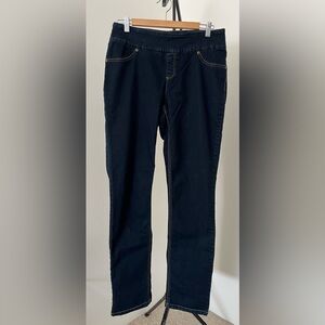 ✨ Peck & Peck Dark Wash 10T (Tall) Pull-On Jeans – Classic, Comfy & Flattering!